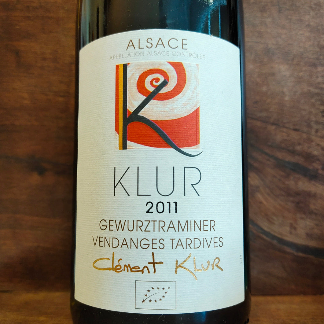 2011 Gewurztraminer, Vendange Tardive (late harvest)