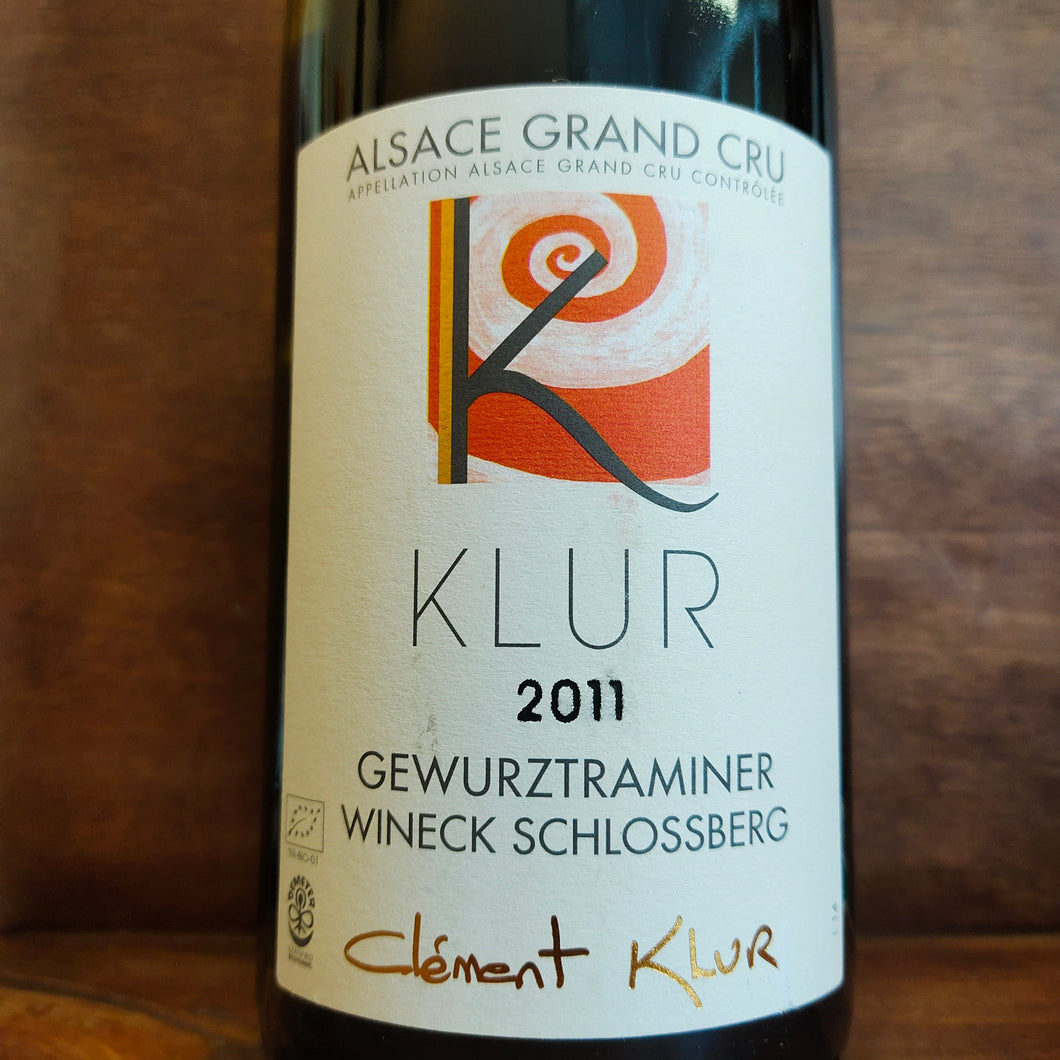 2011 Gewurztraminer, Grand Cru Wineck-Schlossberg