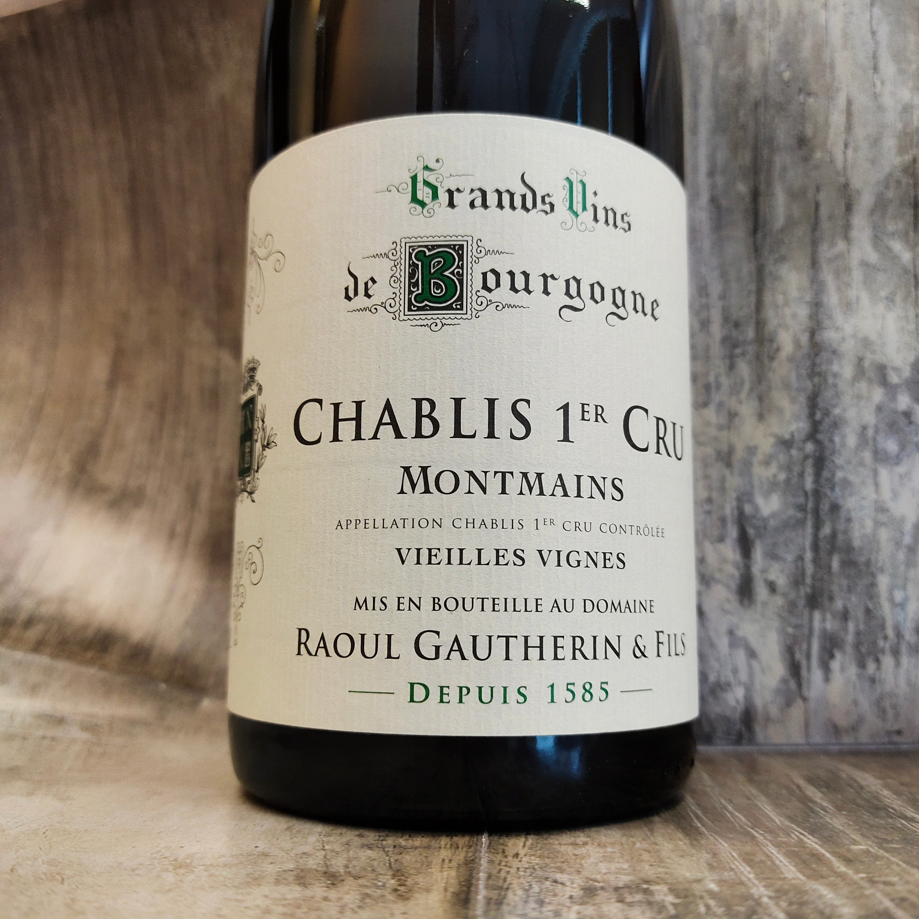 ワイン Chablis 1er Cru Montmains 2023 2023 Chablis, 1er Cru Montmains – DECO Wines