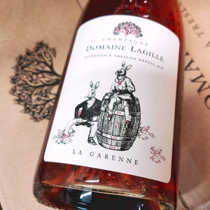 NV Brut Nature, Rosé de Saignée, La Garenne