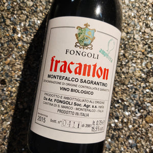 2015 "Fracanton" Montefalco Sagrantino DOGC (amphora)
