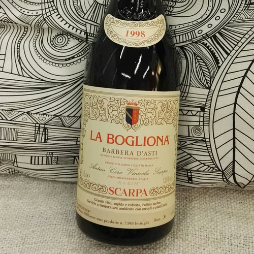 1998 La Bogliona, Barbera d'Asti DOC