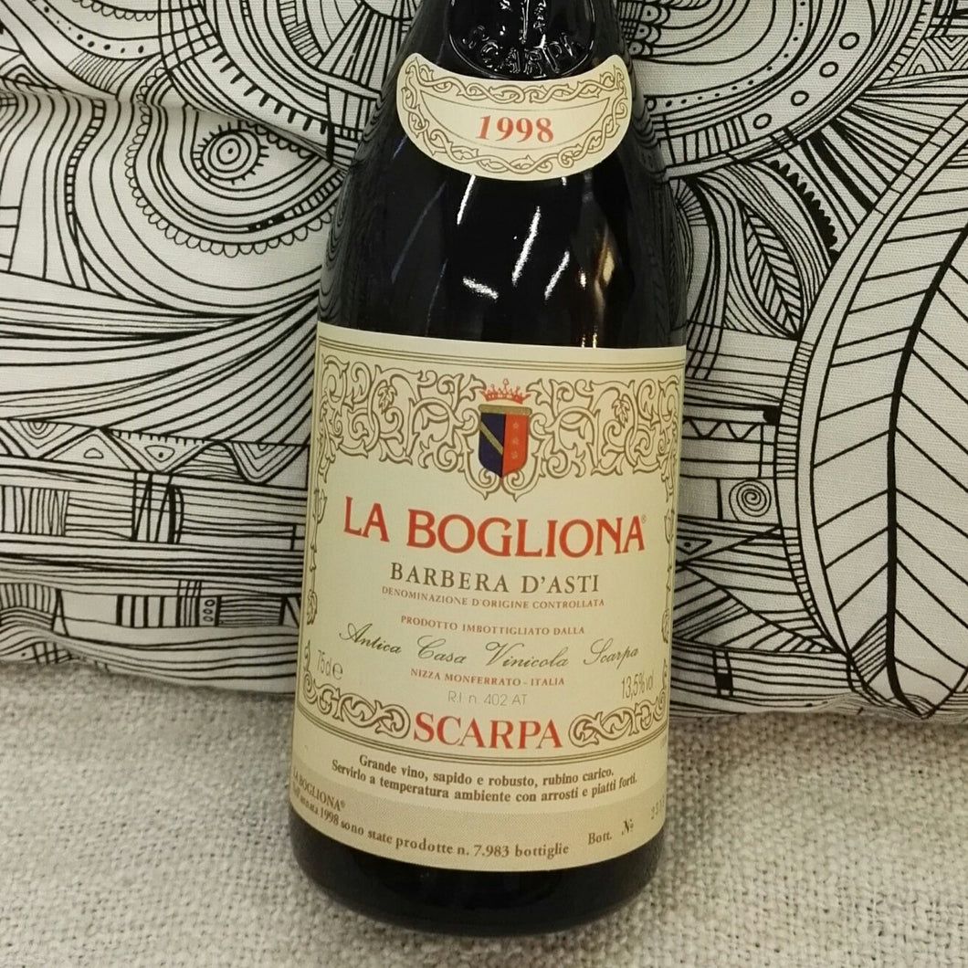 1998 La Bogliona, Barbera d'Asti DOC