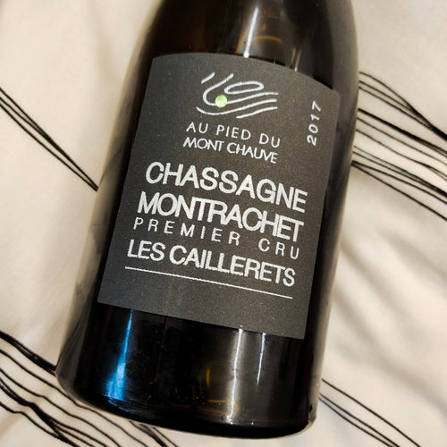 2017 Chassagne Montrachet 1er Cru Les Callierets
