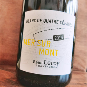 2014 Brut, Blanc de Quatre Cepages, Mer sur Mont